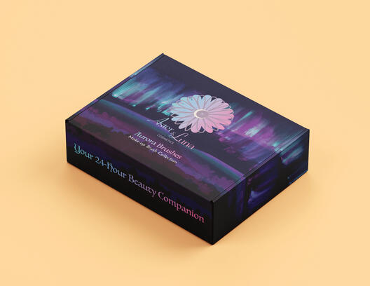 3D Make-up Box Package Design