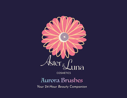 Aster & Luna Logo Design & Tagline