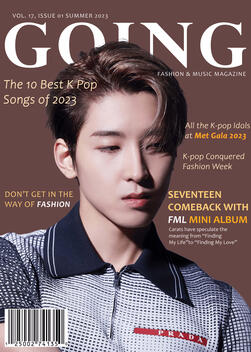 Going Magazine Mock Up Cover