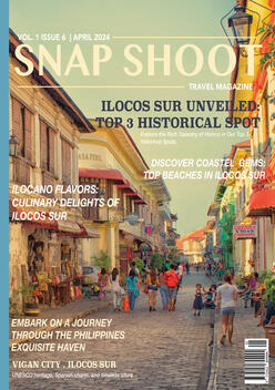 Travel Magazine Mock Up Cover