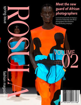 Fashion Magazine Cover Mockup