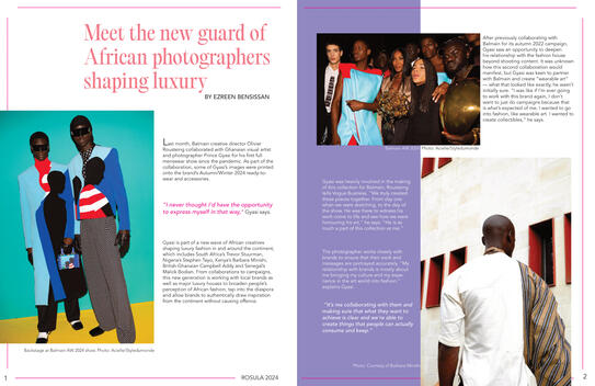 Fashion Magazine Layout Mockup